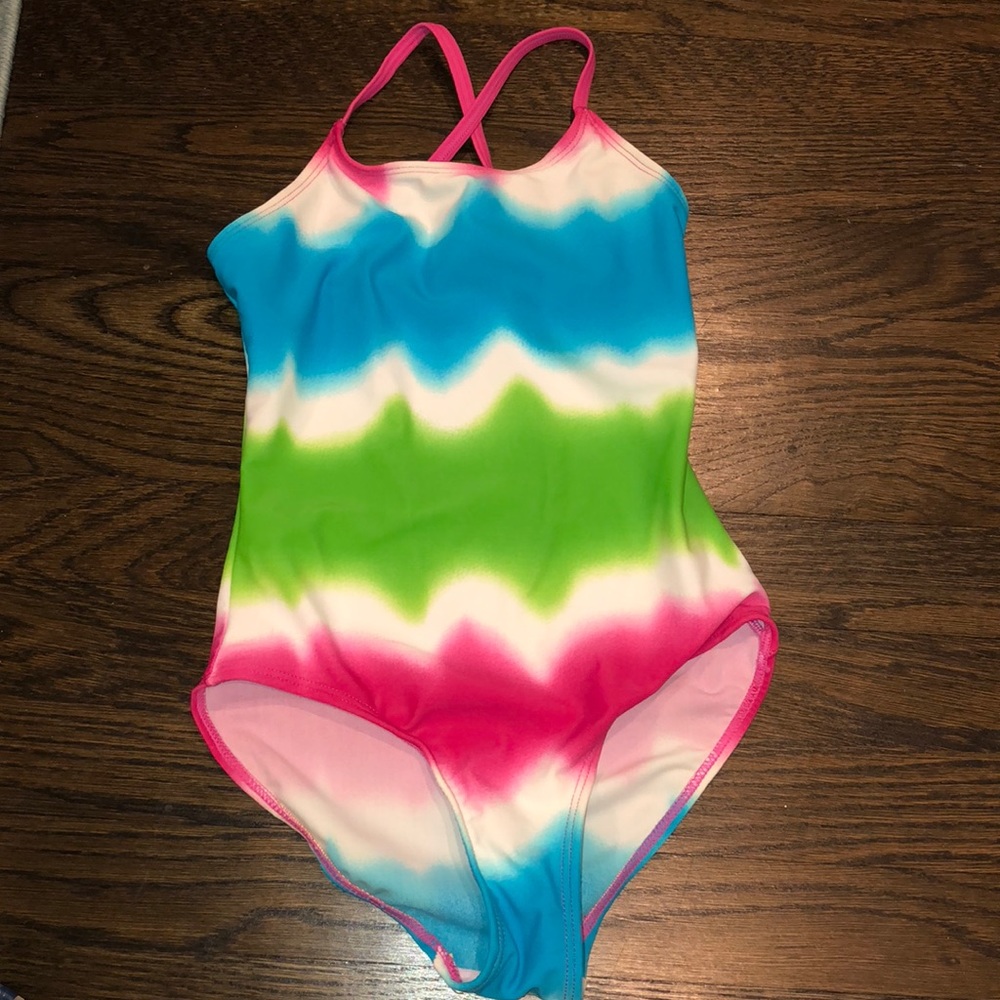 🦋Girls Tye Dye One Piece Swim Suit🦋Size 7/8